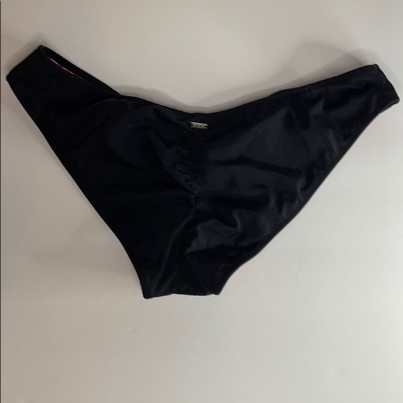 Pink Ruched Bathing Suit Bottom - Picture 2 of 2